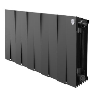 Радиатор биметаллический Royal Thermo PianoForte 300 Чёрный – 10 секц.