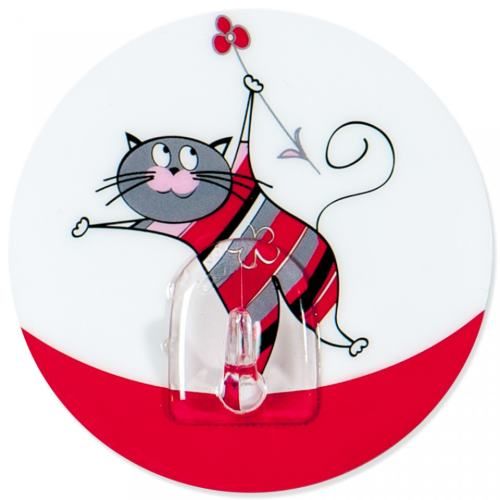 Крючок адгезивный 8 см FUNNI CATS Chucho самоклеющийся (18235 -TK) TATKRAFT