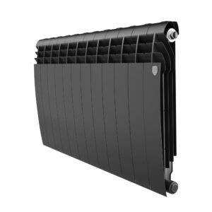 Радиатор биметаллический Royal Thermo BILINER B 500 Чёрный – 12 секц.