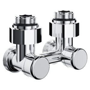Узел нижнего подключения Royal Thermo Design угловой 1/2″х3/4″ EK (хром)