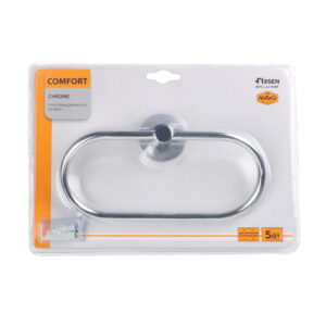 Полотенцедержатель кольцо хром FIXSEN Comfort Chrome (FX-85011)