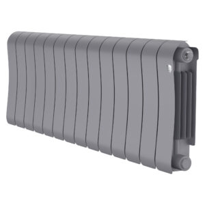 Радиатор биметаллический Royal Thermo Infinity 300 Silver Satin – 14 секц.