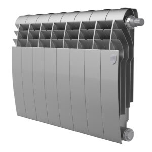 Радиатор Royal Thermo BiLiner 350 Silver Satin VR80 – 8 секц.