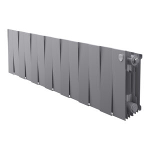 Радиатор биметаллический Royal Thermo PianoForte 200 Серебристый – 14 секц.