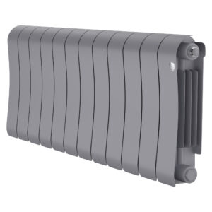 Радиатор биметаллический Royal Thermo Infinity 300 Silver Satin – 12 секц.