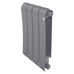 Радиатор биметаллический Royal Thermo Infinity 500 Silver Satin – 4 секц.