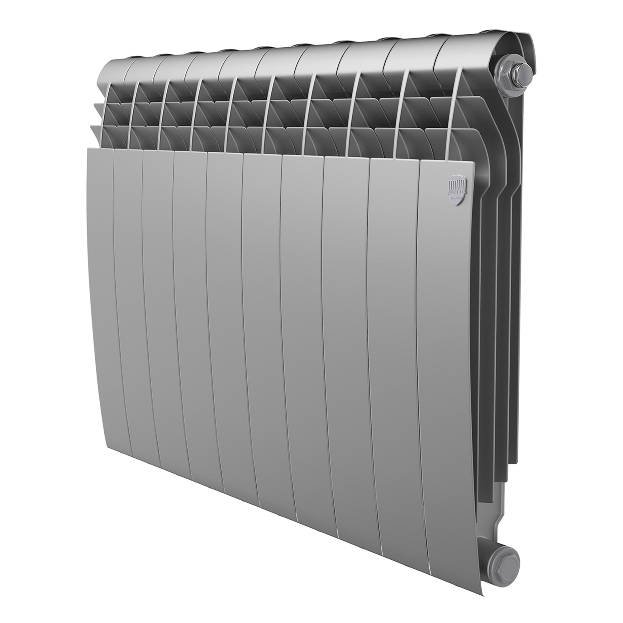 Радиатор Royal Thermo BiLiner 500 Silver Satin – 10 секц.