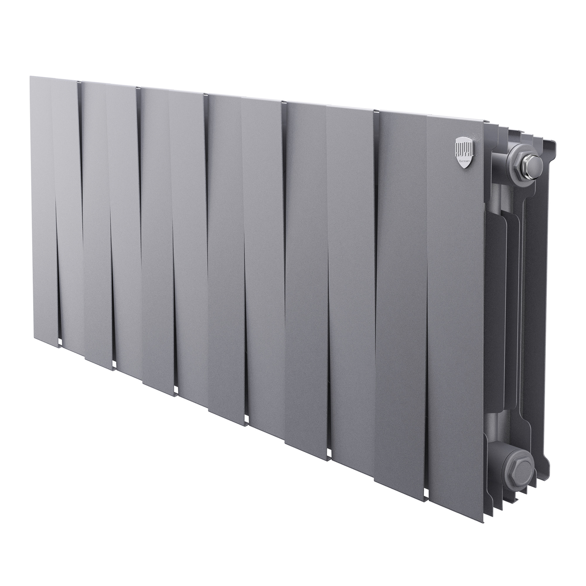 Радиатор Royal Thermo PianoForte 300 /Silver Satin – 12 секц.
