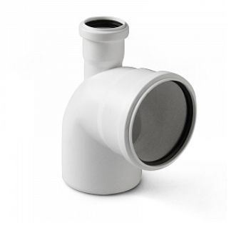Отвод д=110х50- 87* выход вверх STILTE PRO AQUA