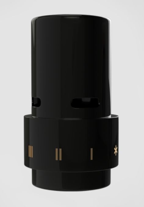 Термоголовка жидкостная черный М30х1,5 Royal Thermo