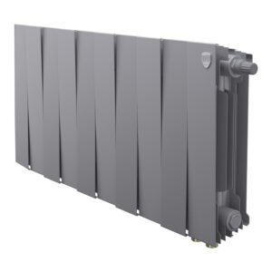 Радиатор биметаллический Royal Thermo PianoForte 300 Серебристый VR80 – 10 секц.