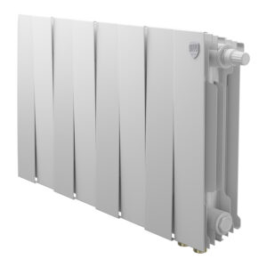 Радиатор биметаллический Royal Thermo PianoForte 300 Белый VR80 – 8 секц.