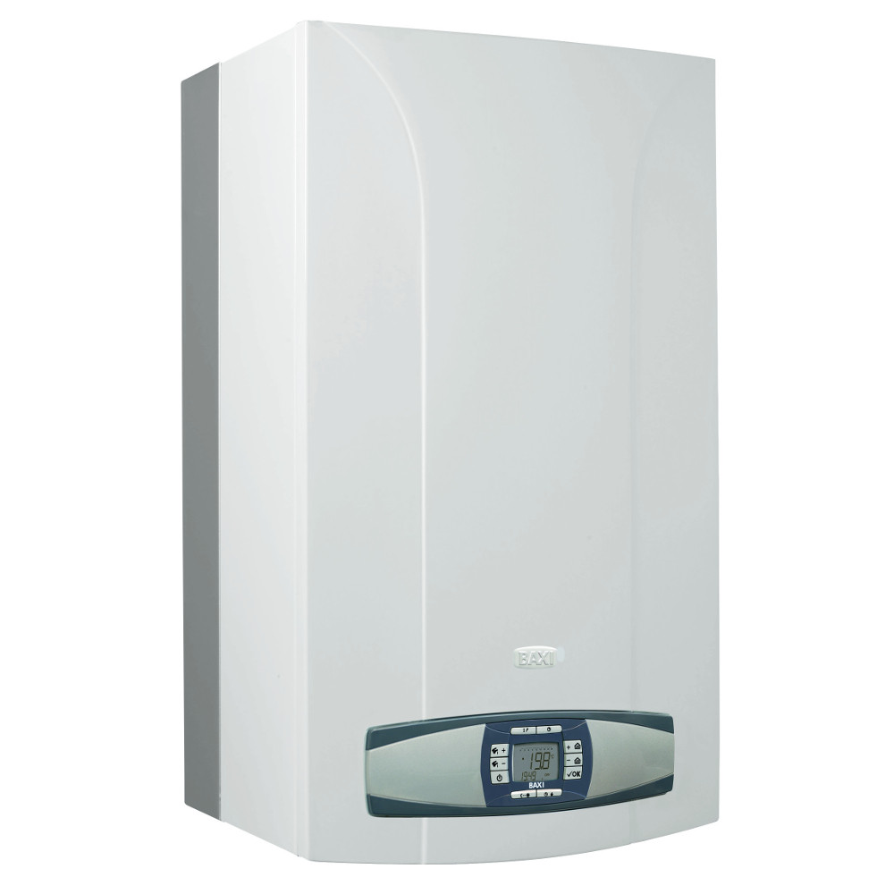 Котел газовый BAXI LUNA3 COMFORT 240 i настенный, 2 конт., откр.кам.сгор. с выносной п/у