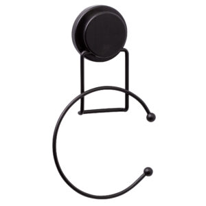 Полотенцедержатель кольцо FIXSEN Magic Black (FX-45011)