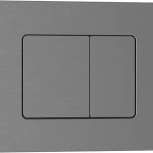Кнопка смыва IBERICA BLANCA INOX-C нержавеющая сталь, вороненая сталь (IB.B011.008.000)