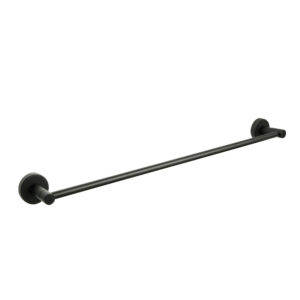 Полотенцедержатель трубчатый черный FIXSEN Comfort Black FX-86001)