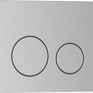 Кнопка смыва IBERICA BLANCA INOX-O нержавеющая сталь, хром матовый (IB.B081.003.002)