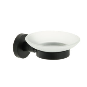 Мыльница стекло черная FIXSEN Comfort Black (FX-86008)