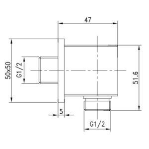 Подключение душевого шланга для LM5822CW, LM5829CW, хром/белый, LM, LM5883CW