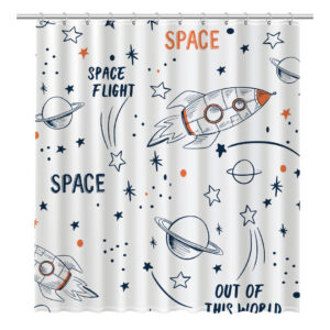 Штора для ванной Fixsen Space FX-2508