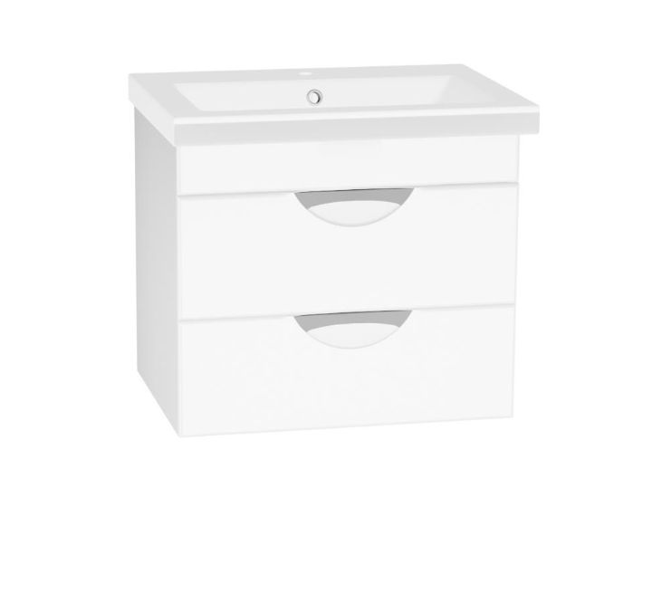 Тумба с/у 600мм Ника (ум.СОМО) 2 ящика, подвесная