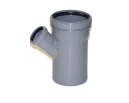 Тройник д=110 х 50 – 45* канализ. PRO AQUA
