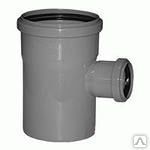 Тройник д= 50 х 40 – 87* канализ. PRO AQUA