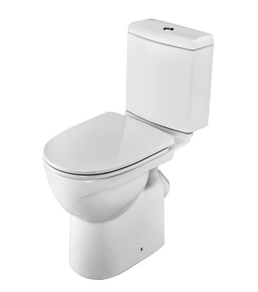 Унитаз-компакт Юнион, нижн. подв, косой выпуск, сид. микролифт 2РАДСSC Slim (1WH302420)