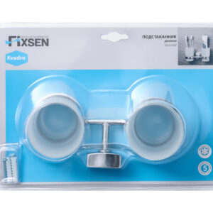 Подстаканник двойной FIXSEN Kvadro (FX-61307)