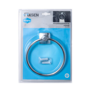 Полотенцедержатель кольцо FIXSEN Kvadro (FX-61311)