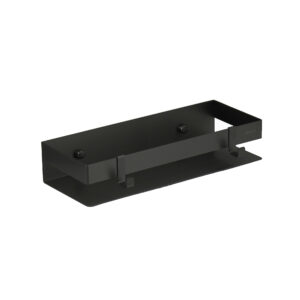 Полка для душа прямая LEMARK 300 мм SHELF LINE из нерж. стали с крючками, черный