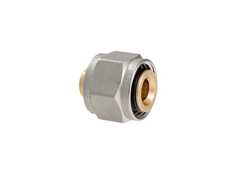 Фитинг коллекторный конус/обжим для м/пл трубы 16 х1/2 К (VTc 710) VALTEC