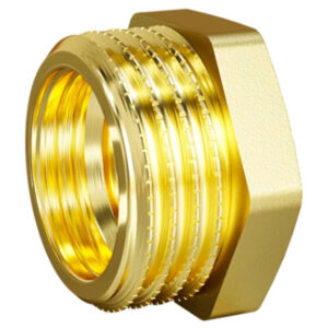 Футорка LD Pride DN25х20 (1″НР х 3/4″ ВР) латунь (бирка)