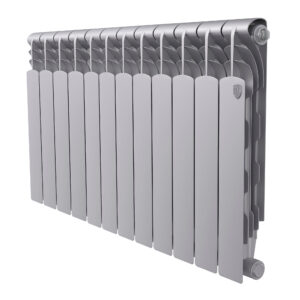 Радиатор Royal Thermo Revolution Bimetall 500 2.0/Silver Satin – 12 секц.