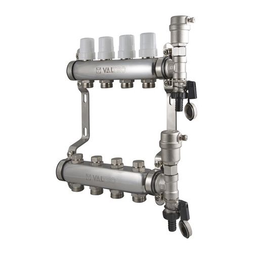 Коллекторная группа нерж в сборе 1’x10 вых ЕК 3/4′(VTc588.ЕMNX.0610)