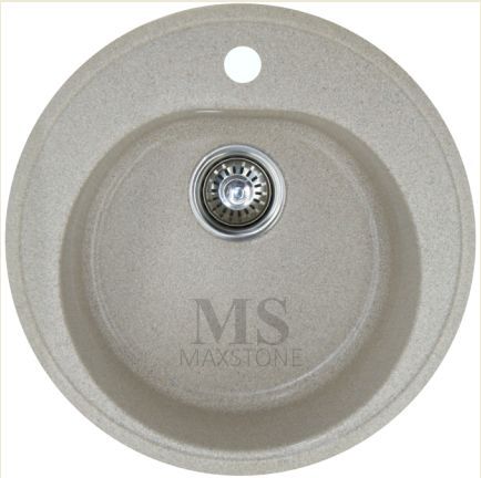 Мойка иск.камень 505 песочный, без сифона МS-2