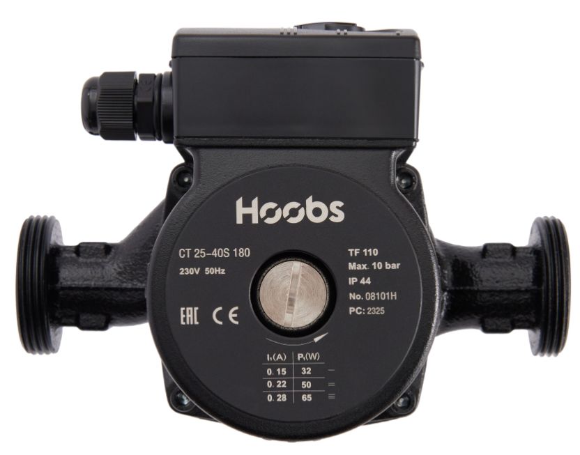 Насос циркуляц. CT 32-60S-180 100Вт Hoobs (с гайками)