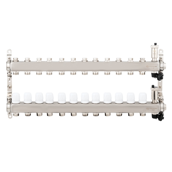 Коллекторная группа нерж в сборе 1 x12 вых ЕК 3/4 (02810) Aqualink