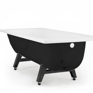REIMAR Ванна стальная 150x70x40 cм. с опорной подставкой, без ранта, белая орхидея, ВИЗ