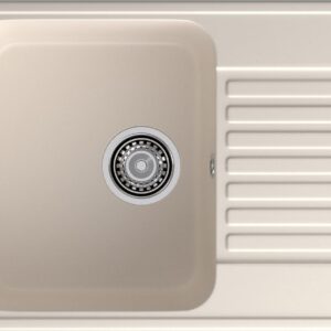 GranFest QUARZ (ECO-13) Мойка чаша+кр 620*480 (белый)
