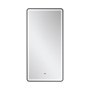 Зеркало с подсветкой EQUIL Стоун/Stoune 500х900, черный