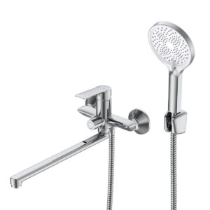 Смеситель DECOROOM DR28043 универсальный с поворотным изливом