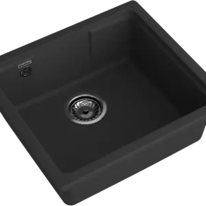 GRANFEST Мойка URBAN 4550 1-чаша 500 х 450 мм черный арт.GF-UR-