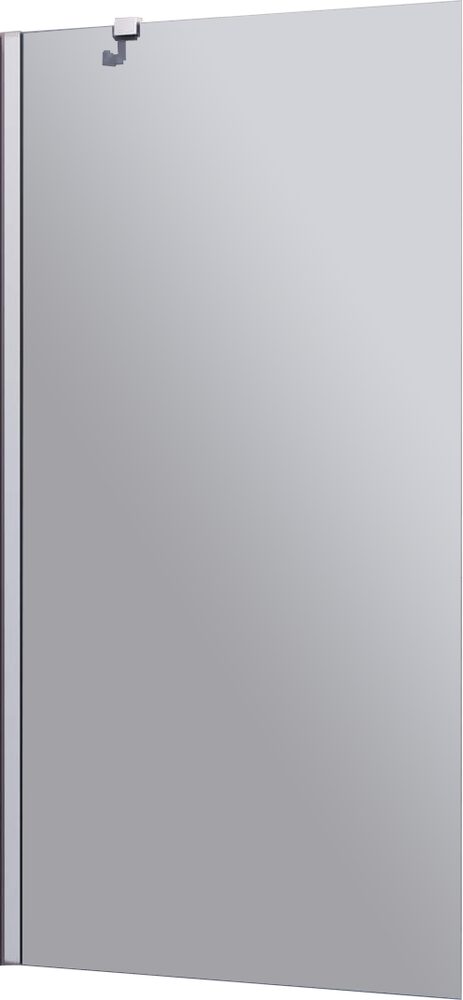 Шторка на ванну RGW Скринс- Шторки на ванну (Screens) SC-150 80 см, профиль хром, стекло тонированное