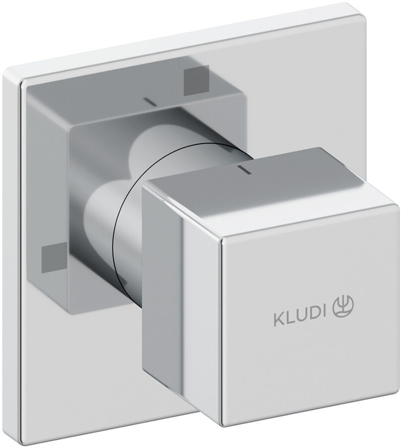 Переключатель потоков Kludi Decus 548460575 хром, на три потребителя