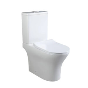 Унитаз-компакт напольный SantiLine SL-5044 белый