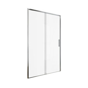 Душевая дверь в нишу Aquanet Pleasure Evo AE65-N110-CT профиль глянцевый хром, стекло прозрачное