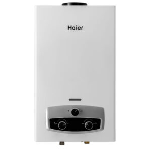 Газовая колонка Haier IGW 10 B настенная, вертикальная, белая
