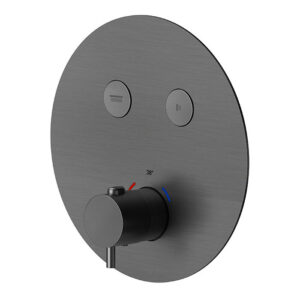 Термостатический смеситель встраиваемый Newform X-Steel 316 70426EX.59.064 gun metal