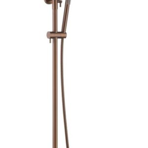 Душевая стойка Boheme Uno 468-T-BRB со смесителем, брашированная бронза (brushed bronze)